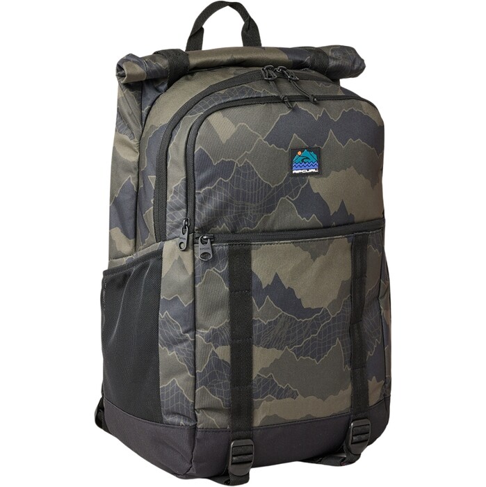 2024 Rip Curl Dawn Patrol Mochila De Bsqueda 30L 159MBA - Black / Olive